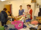 Fotos vom ersten gemeinsamen Tauschflohmarkt
