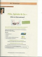 Pille, Spirale und Co - Gibt es Alternativen ?