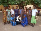 Vortrag über ihr Jahr als Volontärin in Westafrika